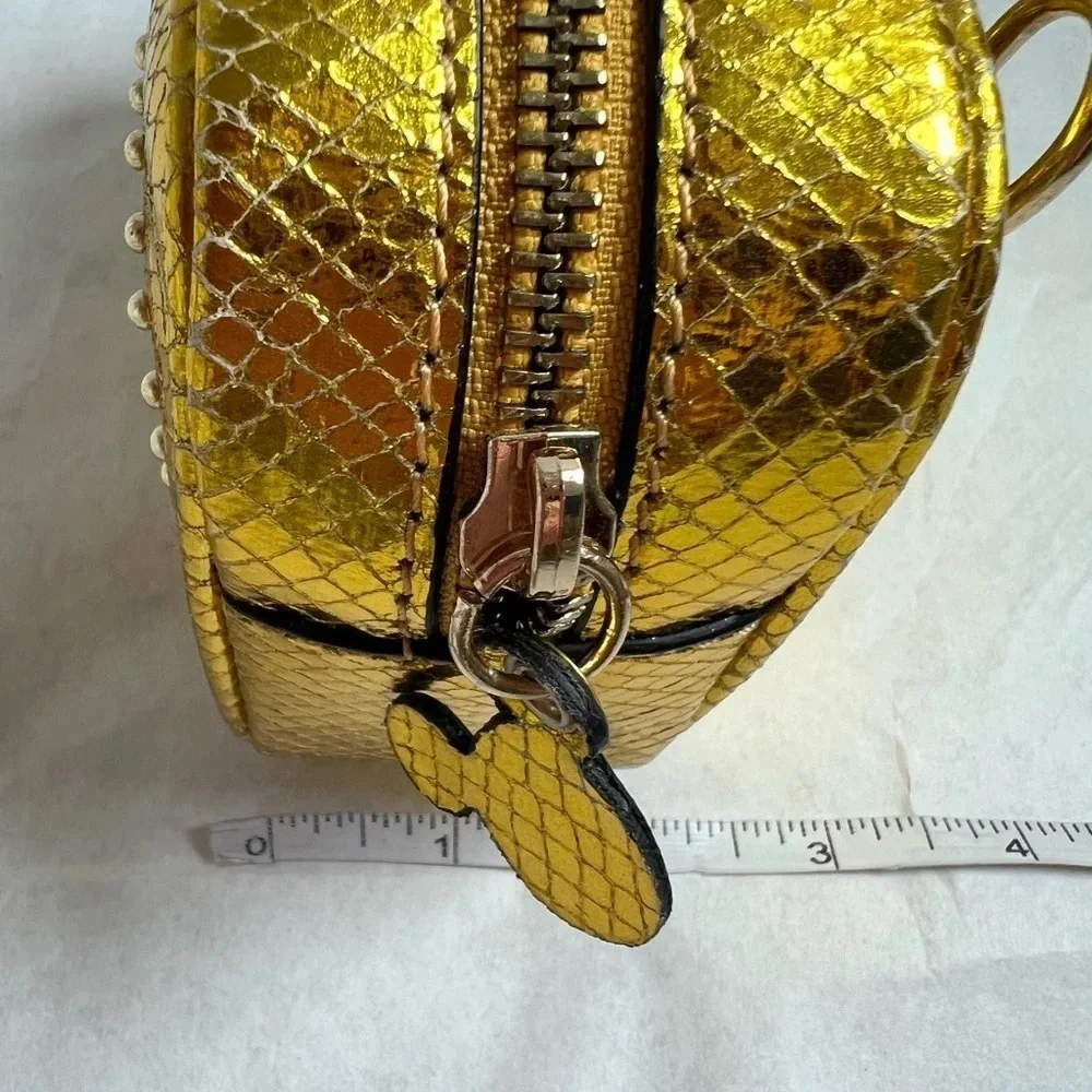Moa Master Of Art BELT BAG Shoulder Cross Body Golden Leather Disney Limited
